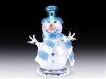 ESS34 Glass Snowman with Scarf