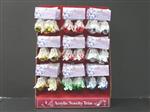 XJ09939 Christmas Bell Ornaments 6 asst