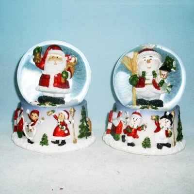 XJ44578 Santa / Snowman Waterball