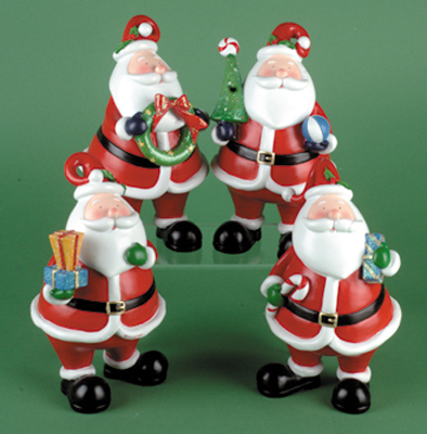 XR807192 Santa 4 asst