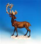 XT3728R Reindeer with Lights on Rack