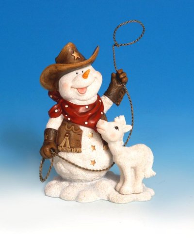 XT3775 Cowboy Snowman