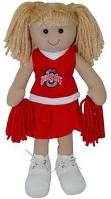 COJ18453 Ohio State Cheerleader Doll