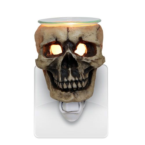 OP900 Skull Plugin Oil Warmer