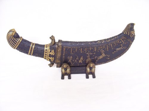 CM1814BK Egyptian Dagger with stand