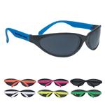 HT6225 Wave Rubberized Sunglasses with custom imprint