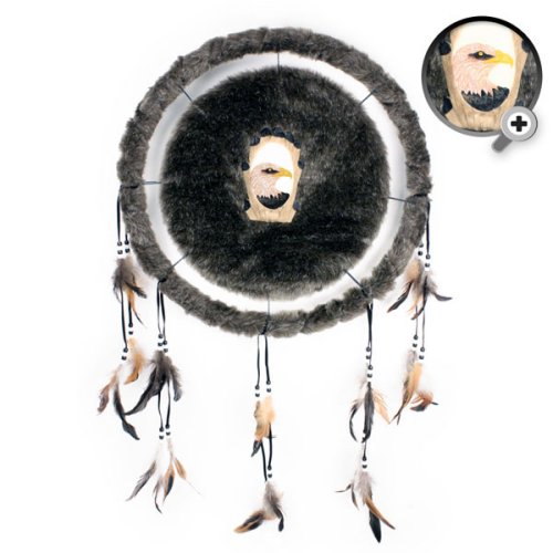 DC1803 Eagle Dream Catcher 18"