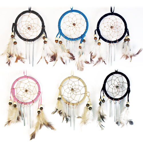 DC304 Dream Catcher Wind Chime 6 asst