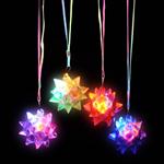 TY110 Crystal Star Ball Lighted Necklace 