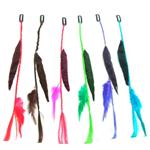 JAHAEBF Braided Hair Extension with Feather