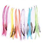 JAHAENE Neon Hair Extension with Feather