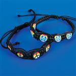 JBPEAFI Adjustable Peace Bracelet