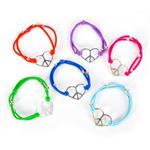 JBPEAHE Heart Shaped Peace Bracelet