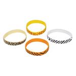 JBSAFRU Safari Print Rubber Bracelet