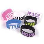 JBSAYBR Big Attitude Wide Silicone Bracelet