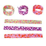 JBSLAPD Polka Dot Slap Bracelets