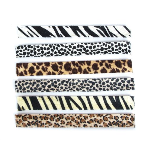 JBSLAZO Slap Bracelets Animal Print Designs 