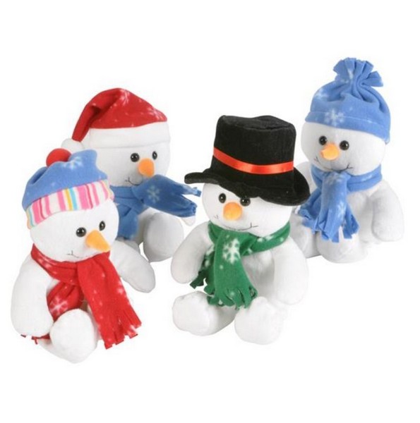 mini plush snowman