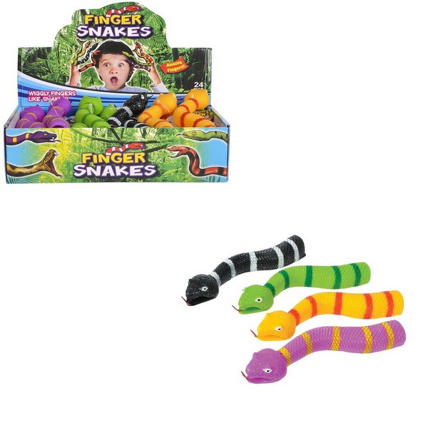 TR08745 SNAKE Finger Puppet