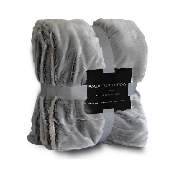 HB8500 Faux Fur Sherpa BLANKET