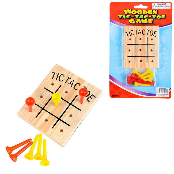 TR12120 Wooden Tic Tac Toe GAME