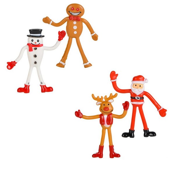 ZR48914 Bendable HOLIDAY Figures