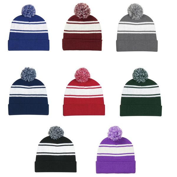 blank pom pom beanies