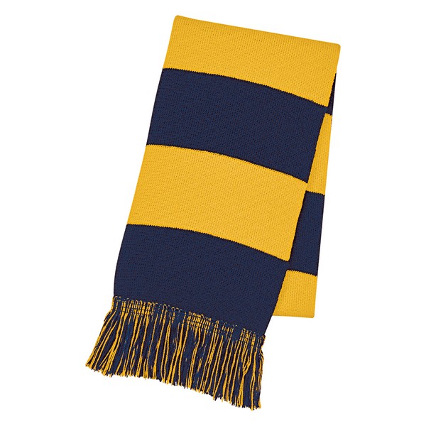 AH1114B Rugby Stripe Scarf