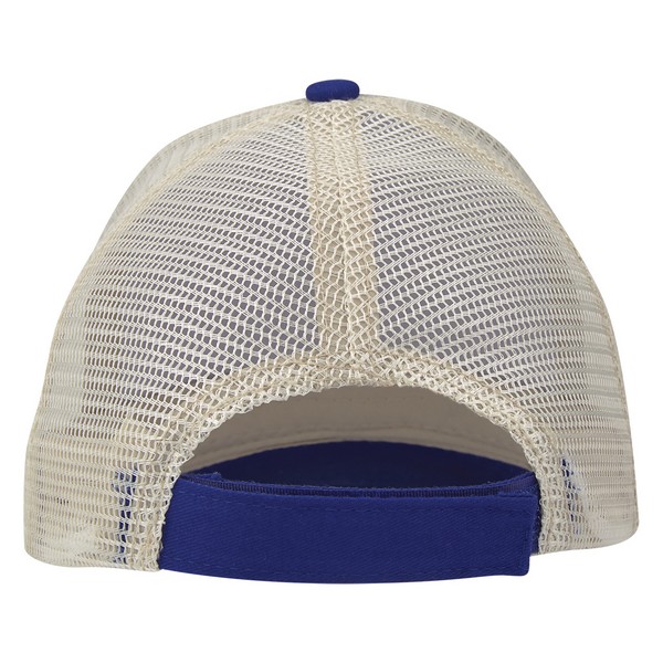 AH1034 Brushed Cotton Twill Crown Mesh Back Cap With Embroidered Custom ...