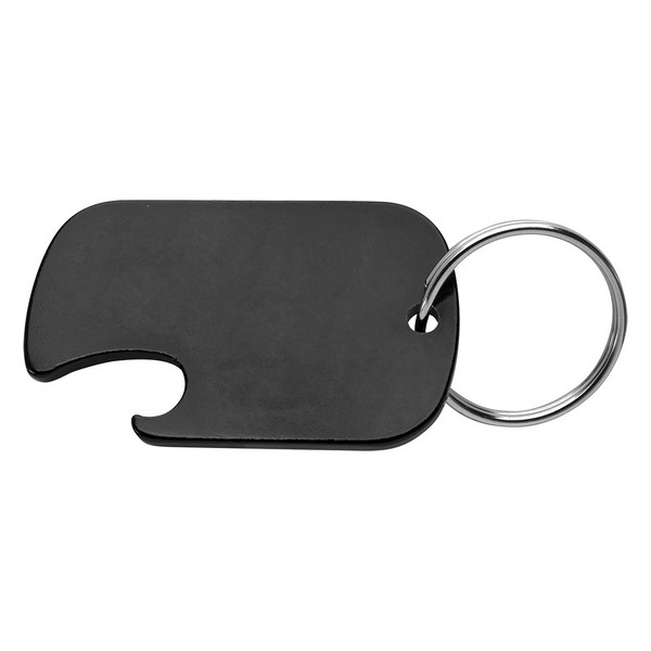 SHC Custom Bottle Opener Dog Tag Key Ring Necklace Utility Tool 