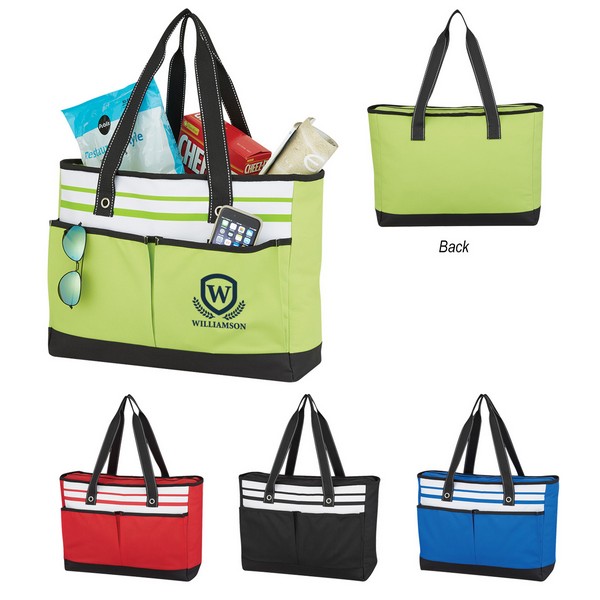 JH3298 Fashionable Roomy Tote Bag With Custom Imprint