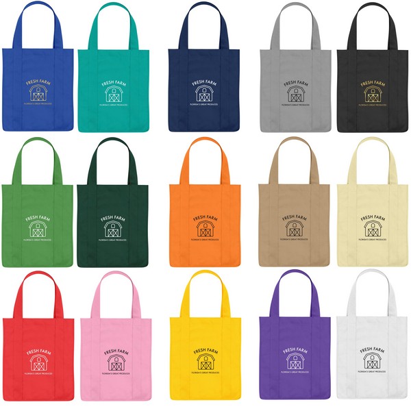Custom Value Non-Woven Grocery Tote Bags