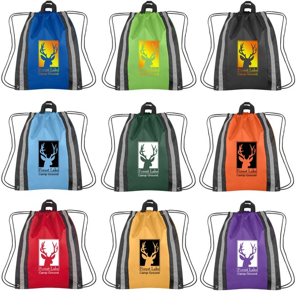 JH3062 Large Reflective Sports Pack With Custom Imprint