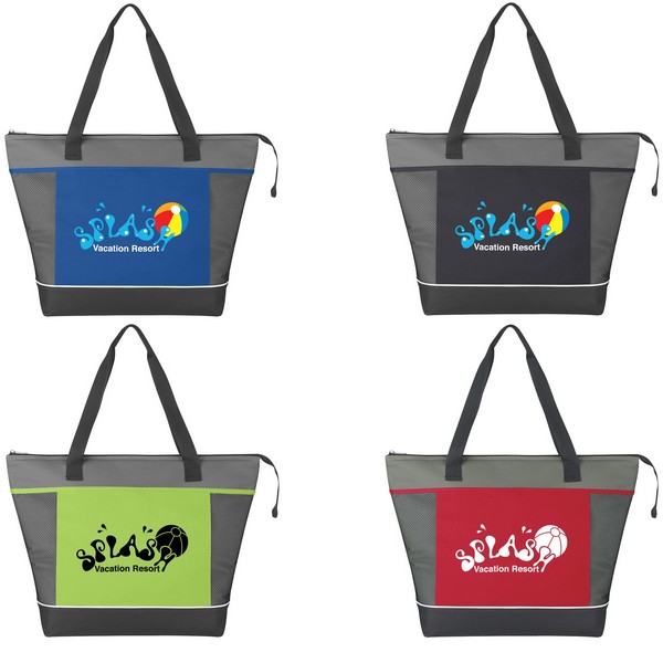 JH3558 Mega Shopping Kooler Tote With Custom Imprint