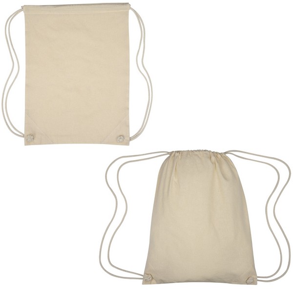 JH3840B Cooper Cotton Drawstring Bag