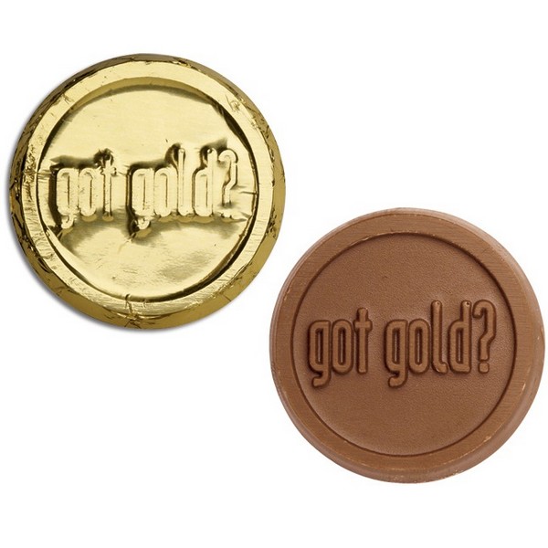 CC5001 Custom Chocolate Coins in Foil Wrapper