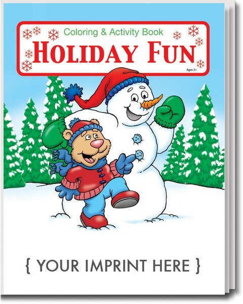 Personalized Christmas Coloring & Activity Books