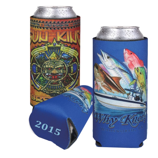 Full Color Tall Boy Can Cooler