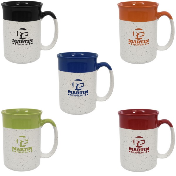 13 oz Ceramic Travel Mugs W/lid