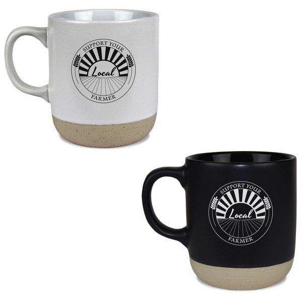 DX9016 17 Oz. Adobe Ceramic Mug With Custom Imprint