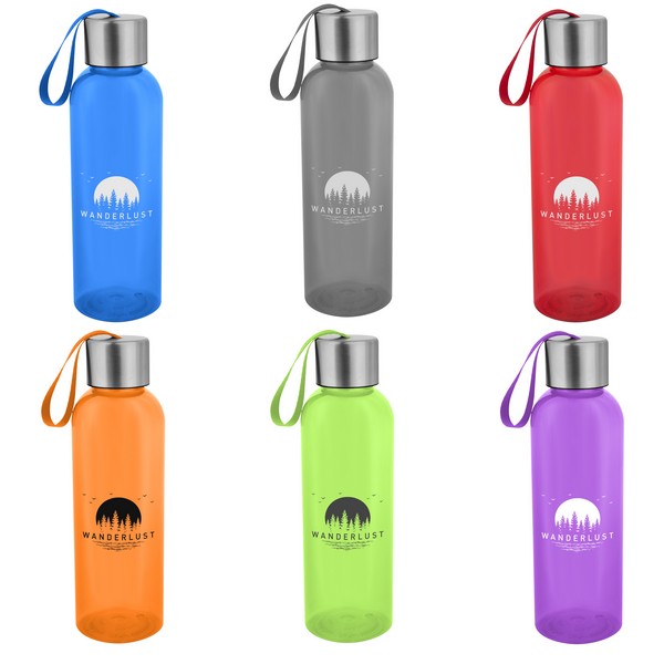 Plastic Water Bottles - 20 oz Custom drinkware