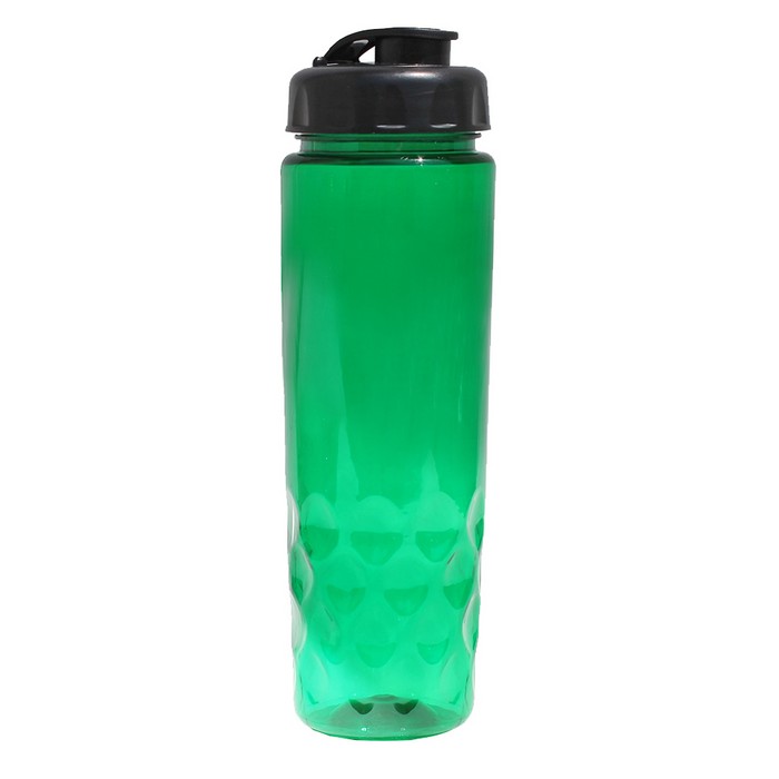 DA68824 24 OZ. Poly-Saver Bottle With Flip Top Lid And Custom Imprint