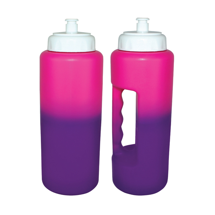 DA67332 32 oz. Mood Grip Bottle with Push 'n Pull Cap and Custom Imprint