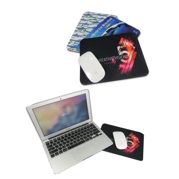 EC10594CP Neoprene Mouse Pad With Full Color Custom Imprint