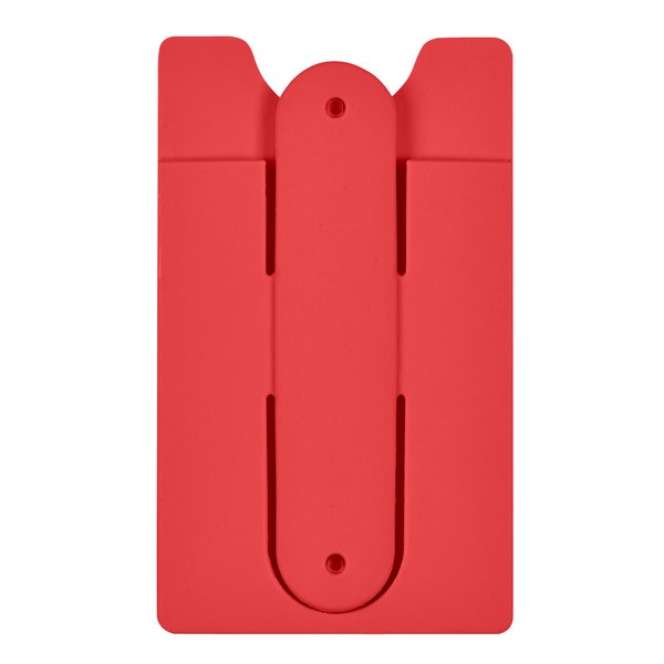 EH257 Silicone Phone Wallet With Stand And Custom Imprint