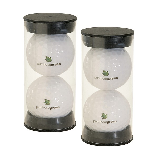 NST33420P Twin Golf Ball Pack With Full Color Custom Imprint