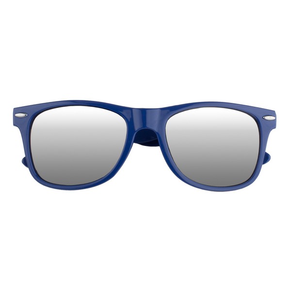 GH6202 Silver Mirrored Malibu Sunglasses With Custom Imprint