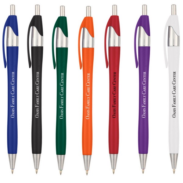 Metallic Dart Pen, Promotional Plunger Action Pens