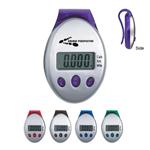 NH4016 Deluxe Multi-Function Pedometer With Custom Imprint