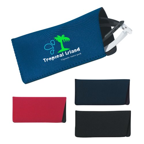 GH6244 Neoprene Eyeglass/Sunglass Case With Custom Imprint